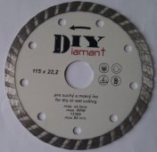 DIYT180 - Diamantový řezný kotouč DIY - TURBO