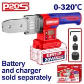Aku polyfúzní svářečka nožová 20V 0-320°C solo