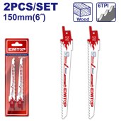 Sada 2ks pilových listů pro pilu ocasku 150mm na dřevo