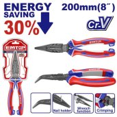 Kleště půlkulaté zahnuté 200 mm (úspora síly 30%)