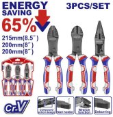 Sada kleští 3 ks (úspora síly 65%)