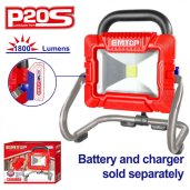 Aku pracovní LED světlo 20V 20W solo