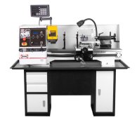 SPP-3075M/230 - Soustruh na kov poloautomatický s digitálním odměřováním a osvětlením