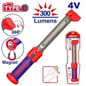Aku pracovní LED svítilna 300lm