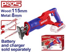 Aku pila ocaska 20V 115mm solo