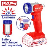 Aku pracovní LED svítilna 20V 5W solo