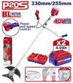 Aku strunová sekačka/křovinořez 40V 33cm 2x4.0Ah