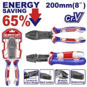 Kleště kombinované převodové 200 mm (úspora síly 65%)