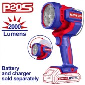 Aku pracovní LED svítilna 20V 22,5W solo